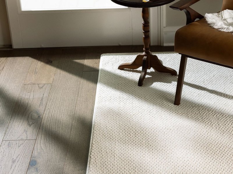 Custom made area rug